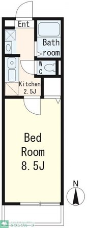 メゾン・ド・グレーヌの物件間取画像